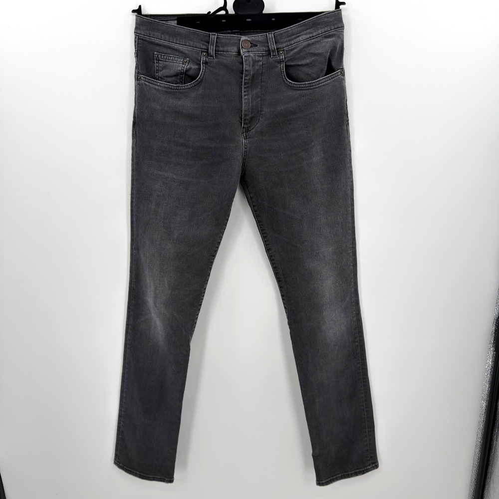 6397 Women Jeans in Good Ol Black Straight Leg Size 30‎ Made in Italy